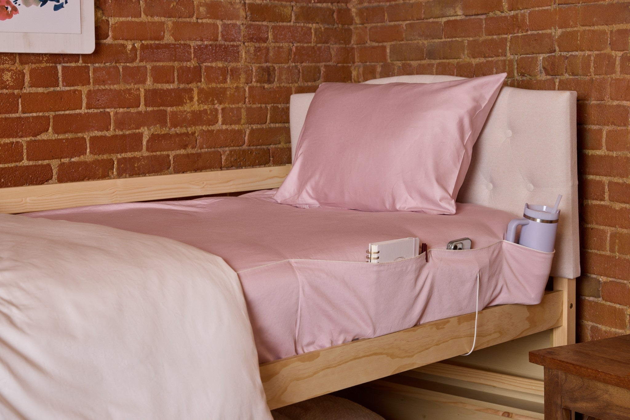 Nest & Nooks Duvet Cover + Pillowcase lifestyle image