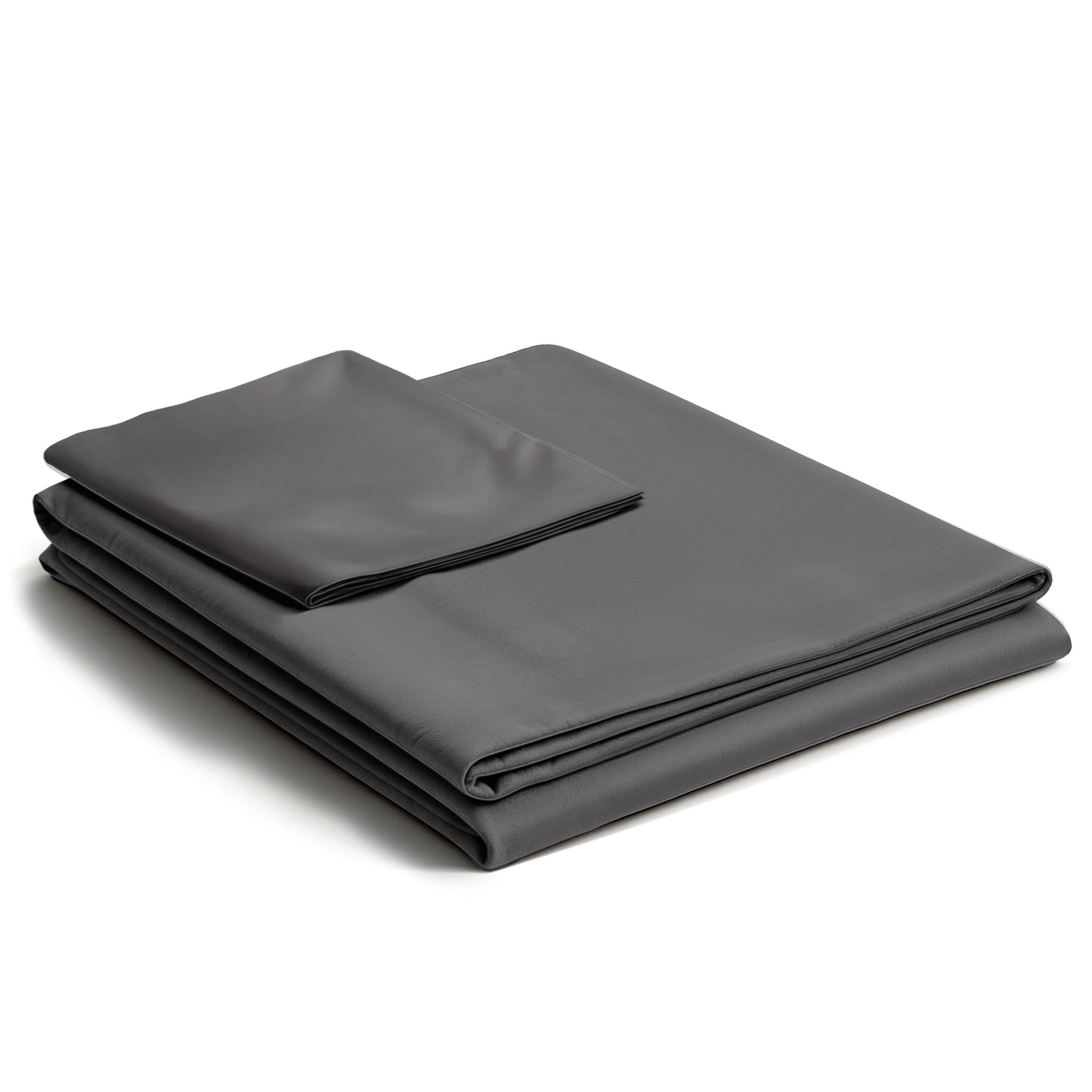 Duvet Cover + Pillowcase in Charcoal