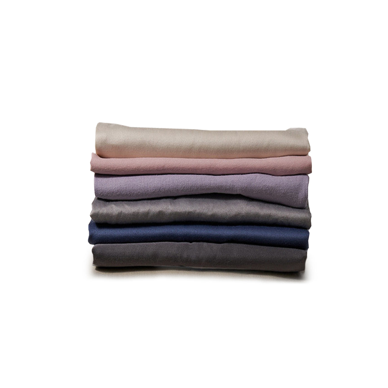 Twin XL Dorm Flat Sheet color assortment for girls and guy dorm rooms: Cream, Rose Pink, Lavender, Gray, Navy, Charcoal and Grey Beige (not shown) #no-gallery